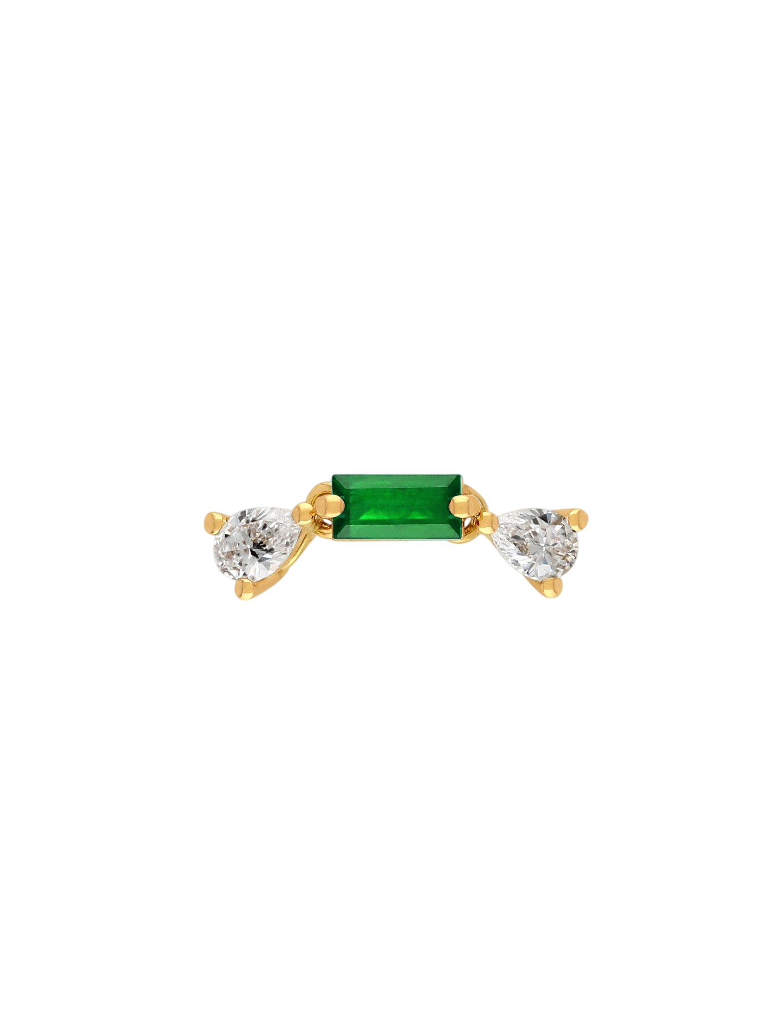 Dancing Diamonds baguette earring photo